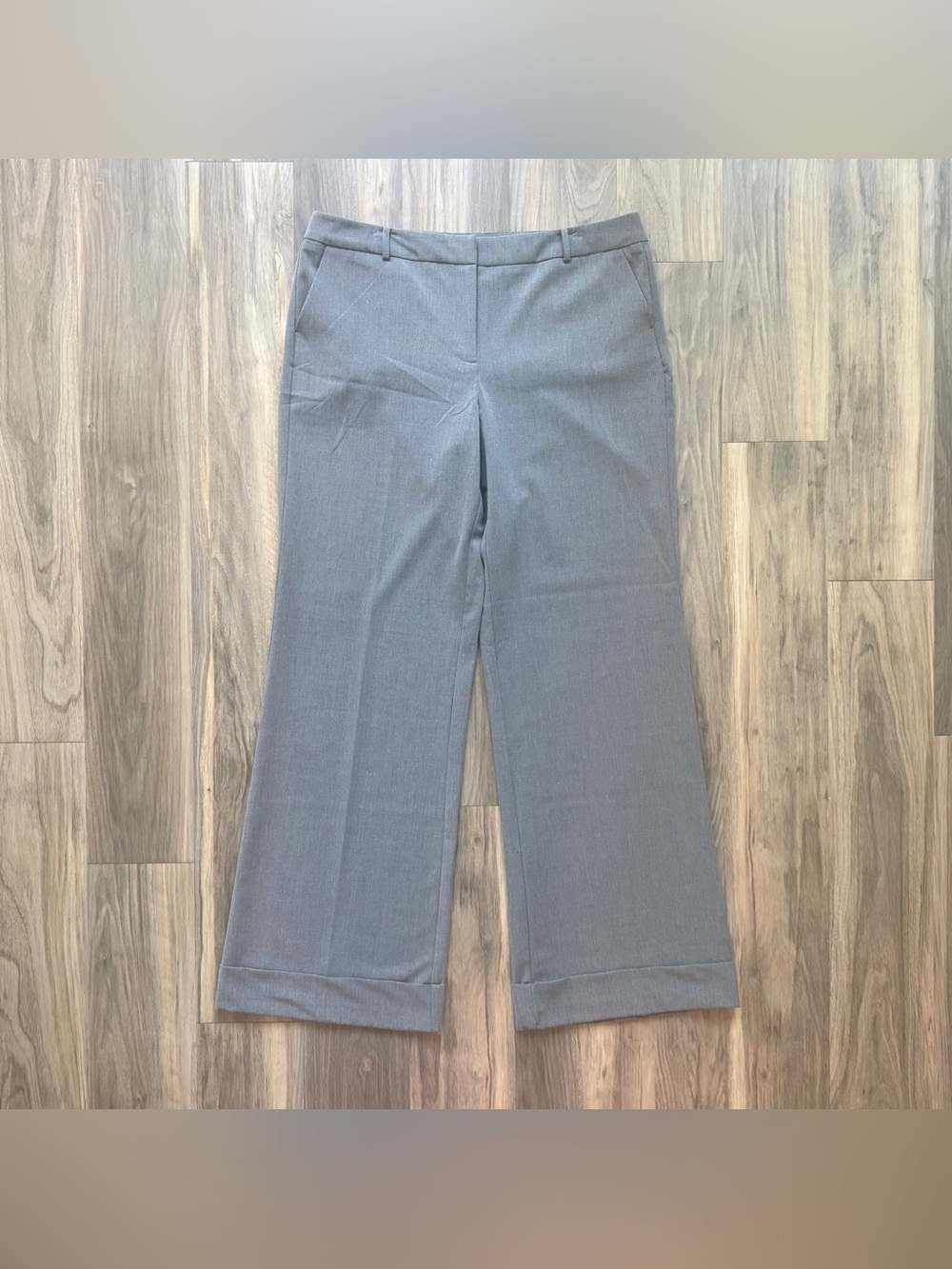New York & Company Gray Trousers Size 14 Tall